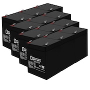 MIGHTY MAX BATTERY 12V 5AH SLA Battery for Mircom TX3-CX Controll Panel - 12 Pack ML5-12MP12218131100356